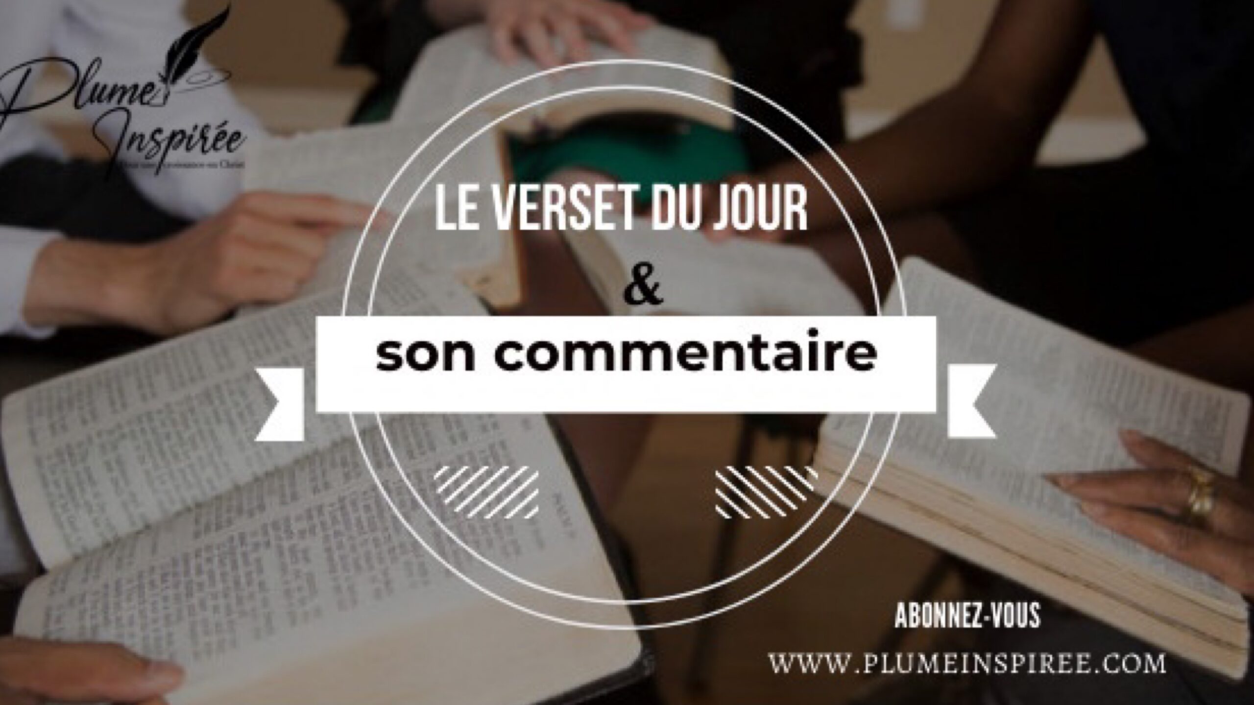 Verset du Jour: Jean 13:17